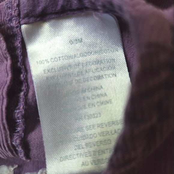 Vintage Y2K Disney Winnie the Pooh purple corduroy dress - Picture 5 of 5